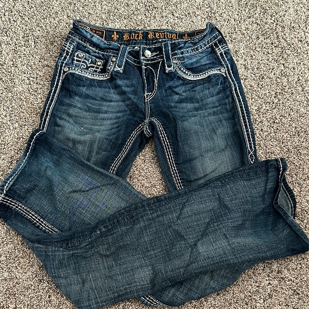Rock Revival Women's Blue Jeans